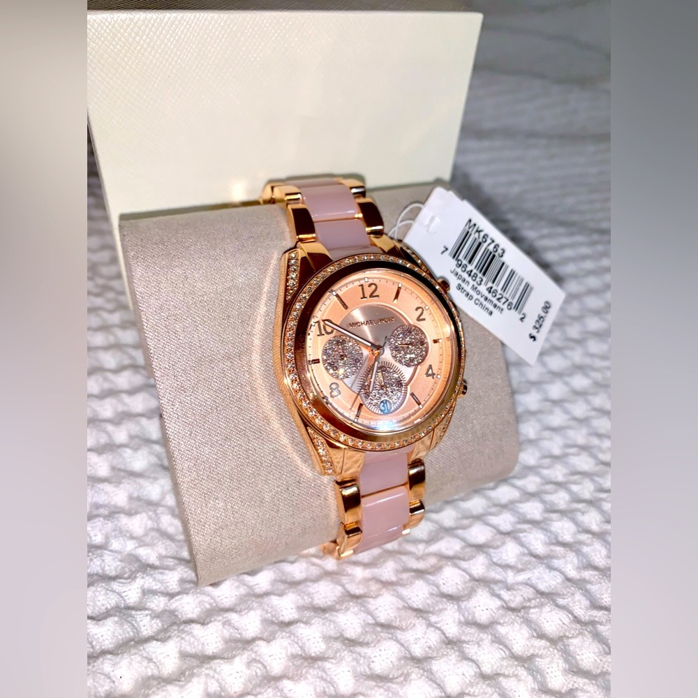 Michael Kors Blair Chronograph Stainless Steel Watch